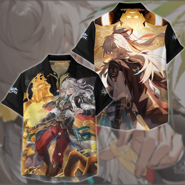 Honkai: Star Rail Jing Yuan Video Game All Over Printed T-shirt Tank Top Zip Hoodie Pullover Hoodie Hawaiian Shirt Beach Shorts Joggers Hawaiian Shirt S