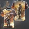 Magic: The Gathering Elspeth Tirel Video Game All Over Printed T-shirt Tank Top Zip Hoodie Pullover Hoodie Hawaiian Shirt Beach Shorts Joggers T-shirt S