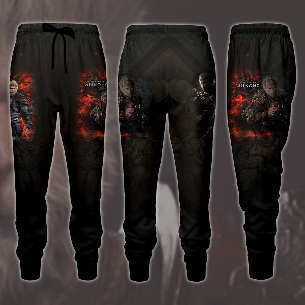 Black Myth: Wukong Video Game All Over Printed T-shirt Tank Top Zip Hoodie Pullover Hoodie Hawaiian Shirt Beach Shorts Joggers Joggers S