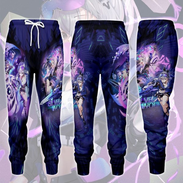 Honkai: Star Rail Silver Wolf Video Game All Over Printed T-shirt Tank Top Zip Hoodie Pullover Hoodie Hawaiian Shirt Beach Shorts Joggers Joggers S