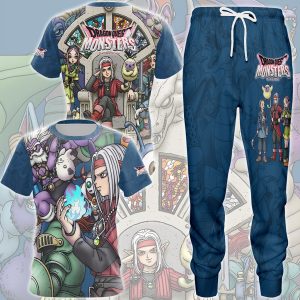 Dragon Quest Monsters Video Game All Over Printed T-shirt Tank Top Zip Hoodie Pullover Hoodie Hawaiian Shirt Beach Shorts Joggers   