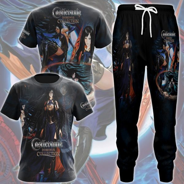 Castlevania Dominus Video Game All Over Printed T-shirt Tank Top Zip Hoodie Pullover Hoodie Hawaiian Shirt Beach Shorts Joggers