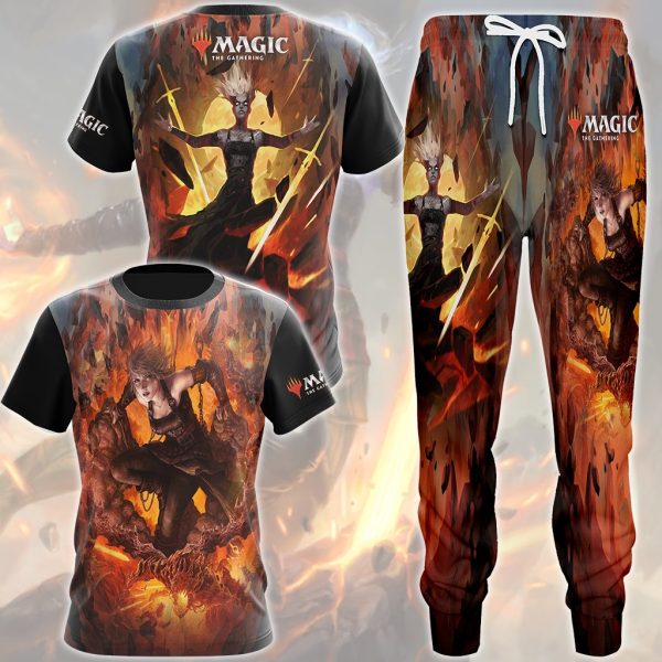 Magic: The Gathering Nahiri Video Game All Over Printed T-shirt Tank Top Zip Hoodie Pullover Hoodie Hawaiian Shirt Beach Shorts Joggers