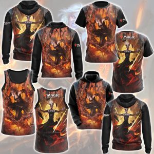 Magic: The Gathering Nahiri Video Game All Over Printed T-shirt Tank Top Zip Hoodie Pullover Hoodie Hawaiian Shirt Beach Shorts Joggers   