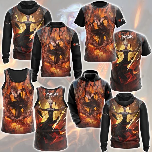 Magic: The Gathering Nahiri Video Game All Over Printed T-shirt Tank Top Zip Hoodie Pullover Hoodie Hawaiian Shirt Beach Shorts Joggers