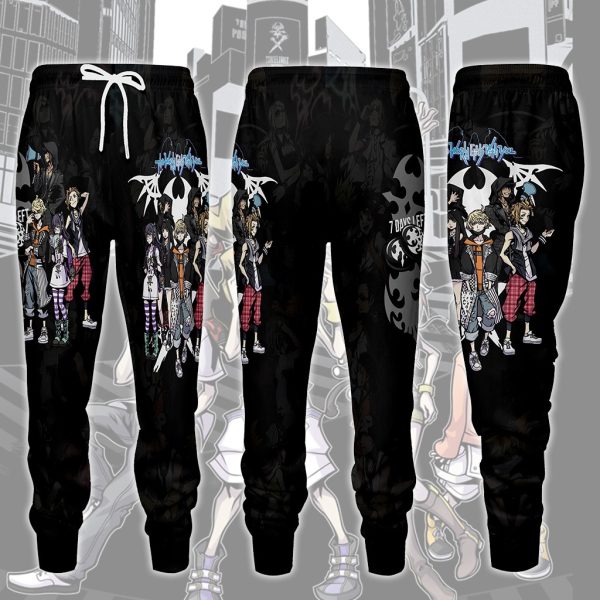 The World Ends with You Video Game All Over Printed T-shirt Tank Top Zip Hoodie Pullover Hoodie Hawaiian Shirt Beach Shorts Joggers Joggers S