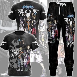 The World Ends with You Video Game All Over Printed T-shirt Tank Top Zip Hoodie Pullover Hoodie Hawaiian Shirt Beach Shorts Joggers   