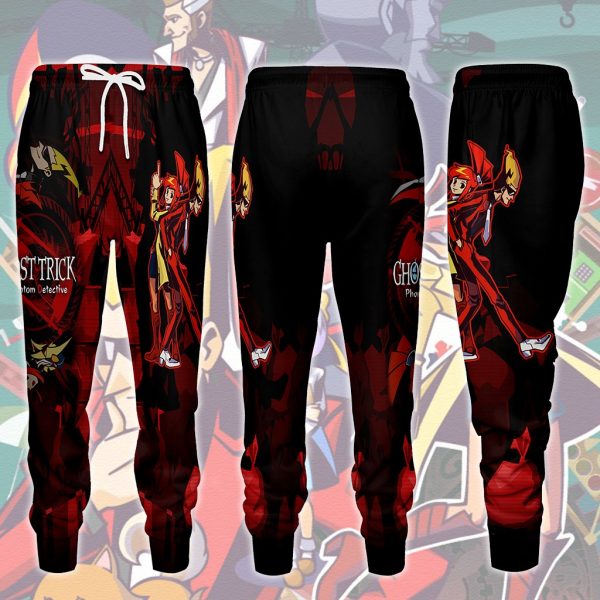 Ghost Trick: Phantom Detective Video Game All Over Printed T-shirt Tank Top Zip Hoodie Pullover Hoodie Hawaiian Shirt Beach Shorts Joggers Joggers S