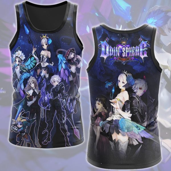 Odin Sphere Video Game All Over Printed T-shirt Tank Top Zip Hoodie Pullover Hoodie Hawaiian Shirt Beach Shorts Joggers Tank Top S