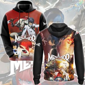 Metaphor: ReFantazio Video Game All Over Printed T-shirt Tank Top Zip Hoodie Pullover Hoodie Hawaiian Shirt Beach Shorts Joggers Hoodie S 