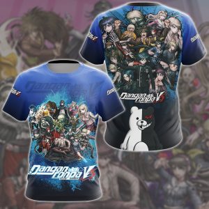 Danganronpa 3 Video Game All Over Printed T-shirt Tank Top Zip Hoodie Pullover Hoodie Hawaiian Shirt Beach Shorts Joggers T-shirt S