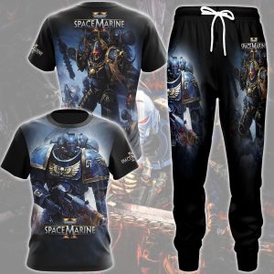 Warhammer 40000: Space Marine 2 Video Game All Over Printed T-shirt Tank Top Zip Hoodie Pullover Hoodie Hawaiian Shirt Beach Shorts Joggers   