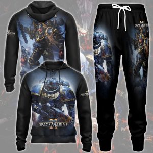 Warhammer 40000: Space Marine 2 Video Game All Over Printed T-shirt Tank Top Zip Hoodie Pullover Hoodie Hawaiian Shirt Beach Shorts Joggers   