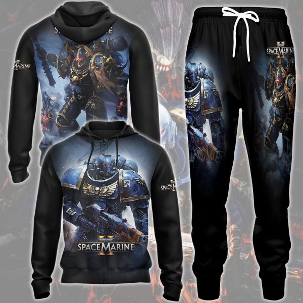 Warhammer 40000: Space Marine 2 Video Game All Over Printed T-shirt Tank Top Zip Hoodie Pullover Hoodie Hawaiian Shirt Beach Shorts Joggers