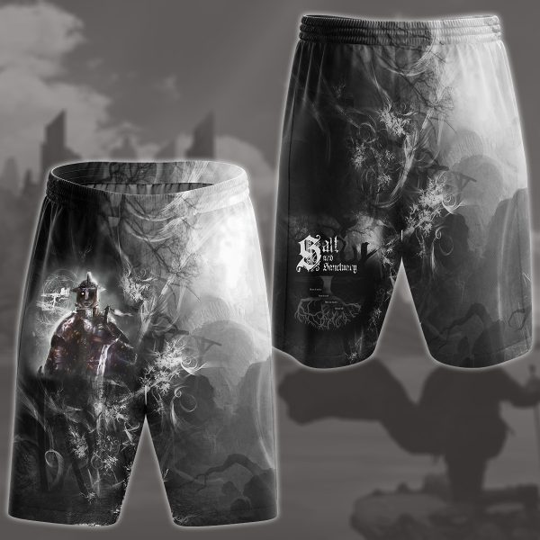 Salt and Sanctuary Video Game All Over Printed T-shirt Tank Top Zip Hoodie Pullover Hoodie Hawaiian Shirt Beach Shorts Joggers Beach Shorts S