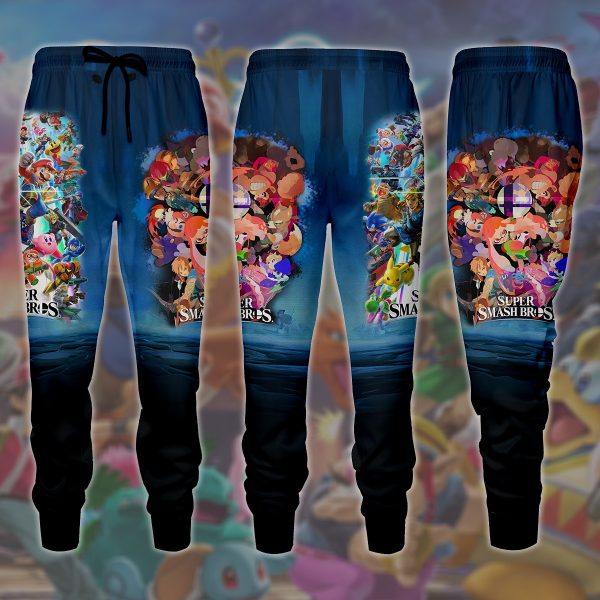 Super Smash Bros. Video Game All Over Printed T-shirt Tank Top Zip Hoodie Pullover Hoodie Hawaiian Shirt Beach Shorts Joggers Joggers S