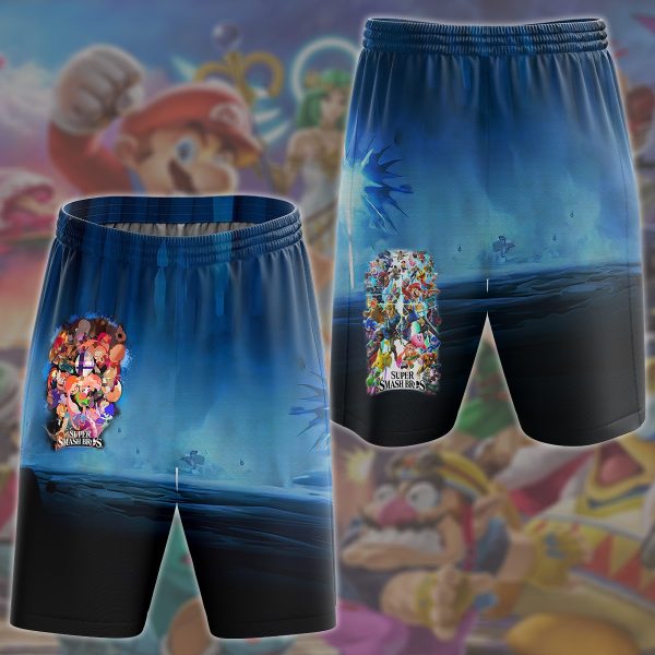 Super Smash Bros. Video Game All Over Printed T-shirt Tank Top Zip Hoodie Pullover Hoodie Hawaiian Shirt Beach Shorts Joggers Beach Shorts S