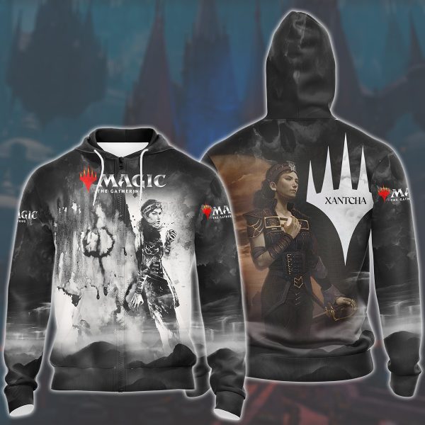 Magic: The Gathering Xantcha Video Game All Over Printed T-shirt Tank Top Zip Hoodie Pullover Hoodie Hawaiian Shirt Beach Shorts Joggers Zip Hoodie S