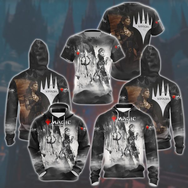 Magic: The Gathering Xantcha Video Game All Over Printed T-shirt Tank Top Zip Hoodie Pullover Hoodie Hawaiian Shirt Beach Shorts Joggers