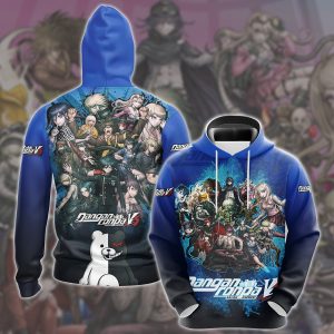 Danganronpa 3 Video Game All Over Printed T-shirt Tank Top Zip Hoodie Pullover Hoodie Hawaiian Shirt Beach Shorts Joggers Hoodie S 