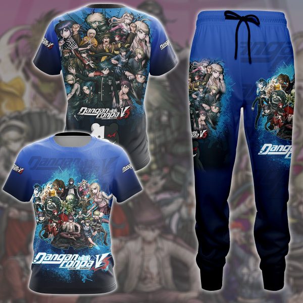 Danganronpa 3 Video Game All Over Printed T-shirt Tank Top Zip Hoodie Pullover Hoodie Hawaiian Shirt Beach Shorts Joggers