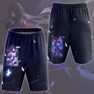 Honkai: Star Rail Seele Video Game All Over Printed T-shirt Tank Top Zip Hoodie Pullover Hoodie Hawaiian Shirt Beach Shorts Joggers Beach Shorts S 