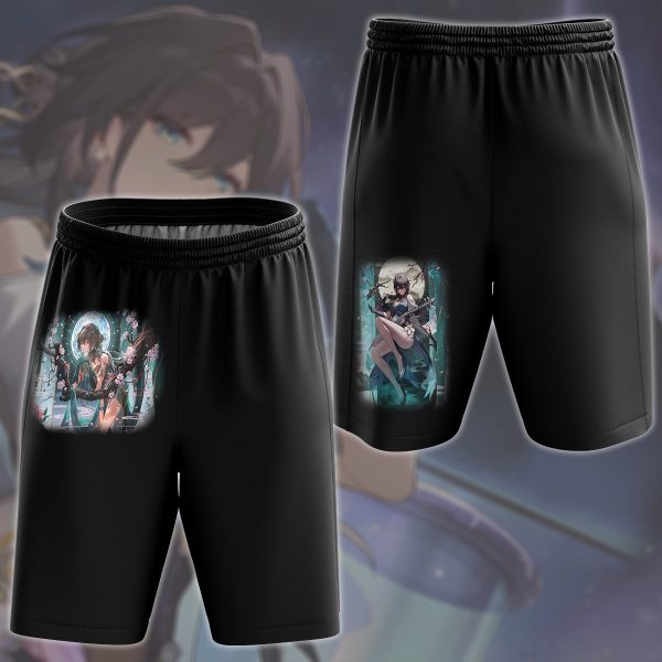 Honkai: Star Rail Ruan Mei Video Game All Over Printed T-shirt Tank Top Zip Hoodie Pullover Hoodie Hawaiian Shirt Beach Shorts Joggers Beach Shorts S