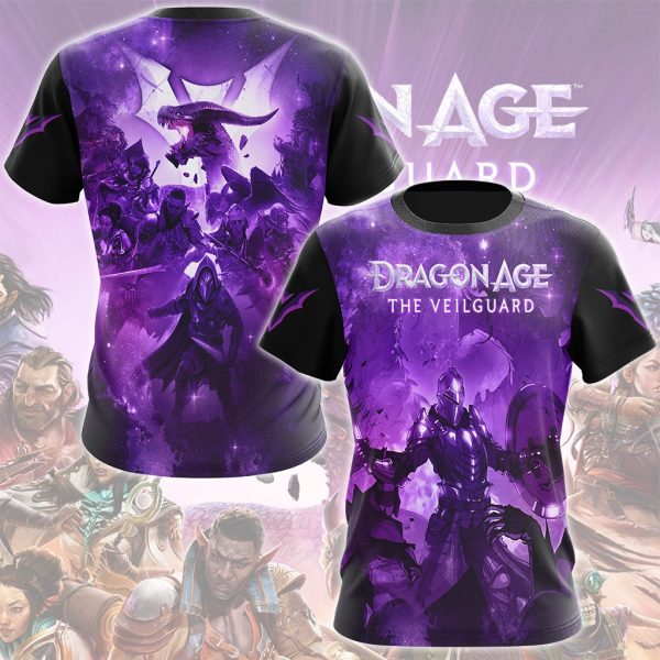 Dragon Age: The Veilguard Video Game All Over Printed T-shirt Tank Top Zip Hoodie Pullover Hoodie Hawaiian Shirt Beach Shorts Joggers T-shirt S