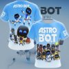 Astro Bot Video Game All Over Printed T-shirt Tank Top Zip Hoodie Pullover Hoodie Hawaiian Shirt Beach Shorts Joggers T-shirt S