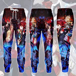 Persona 5 Royal Video Game All Over Printed T-shirt Tank Top Zip Hoodie Pullover Hoodie Hawaiian Shirt Beach Shorts Joggers Joggers S 