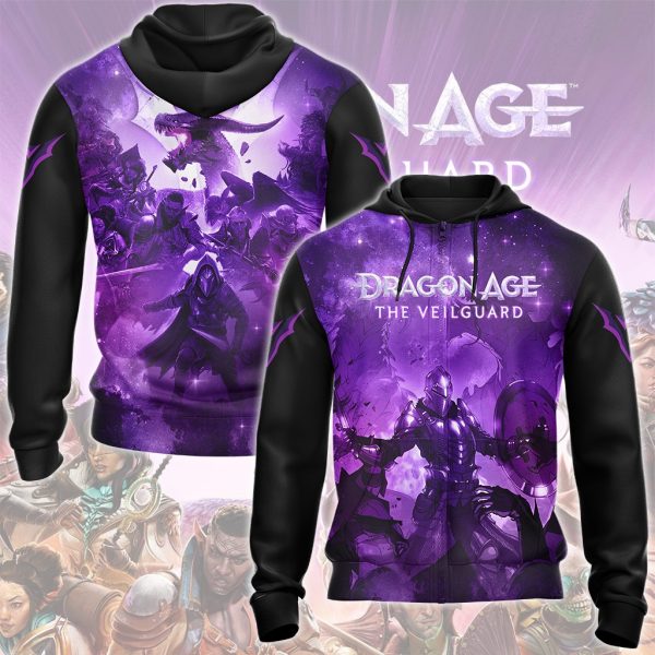 Dragon Age: The Veilguard Video Game All Over Printed T-shirt Tank Top Zip Hoodie Pullover Hoodie Hawaiian Shirt Beach Shorts Joggers Zip Hoodie S