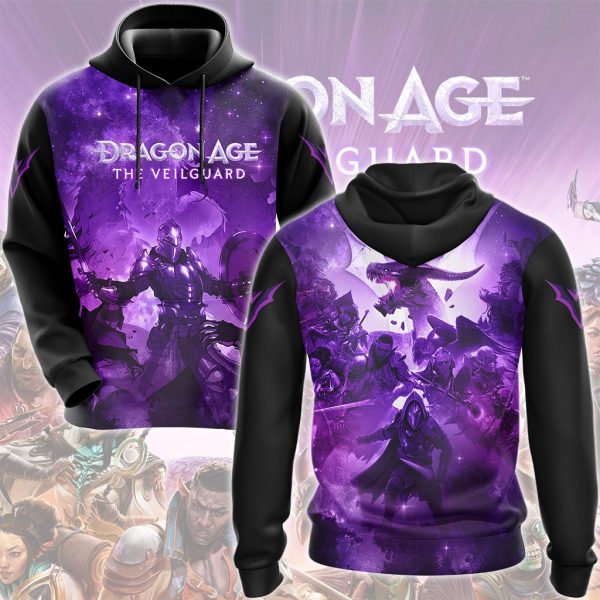 Dragon Age: The Veilguard Video Game All Over Printed T-shirt Tank Top Zip Hoodie Pullover Hoodie Hawaiian Shirt Beach Shorts Joggers Hoodie S