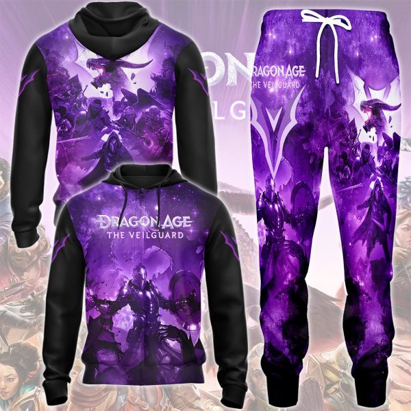 Dragon Age: The Veilguard Video Game All Over Printed T-shirt Tank Top Zip Hoodie Pullover Hoodie Hawaiian Shirt Beach Shorts Joggers