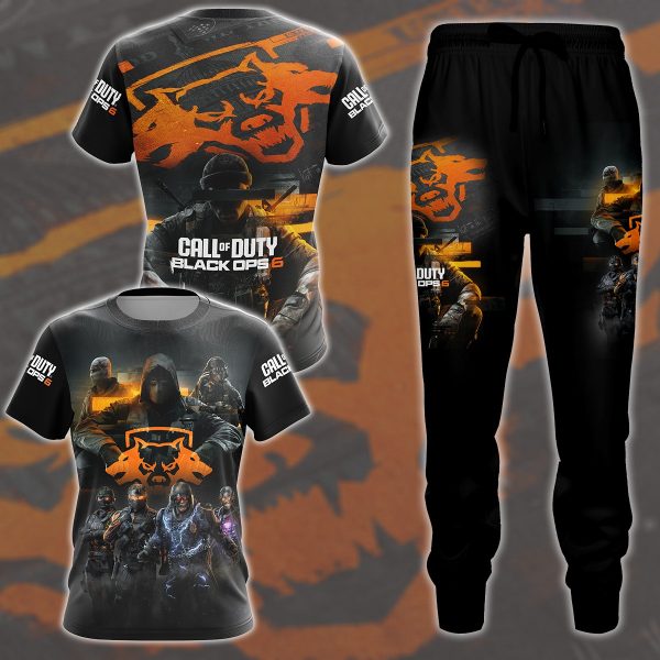 Call of Duty Black Ops 6 Video Game All Over Printed T-shirt Tank Top Zip Hoodie Pullover Hoodie Hawaiian Shirt Beach Shorts Joggers