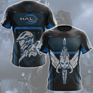 Halo: ODST Video Game All Over Printed T-shirt Tank Top Zip Hoodie Pullover Hoodie Hawaiian Shirt Beach Shorts Joggers T-shirt S