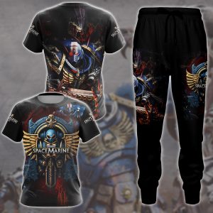 Warhammer 40000: Space Marine 2 Video Game All Over Printed T-shirt Tank Top Zip Hoodie Pullover Hoodie Hawaiian Shirt Beach Shorts Joggers