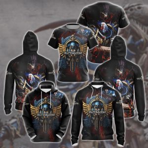 Warhammer 40000: Space Marine 2 Video Game All Over Printed T-shirt Tank Top Zip Hoodie Pullover Hoodie Hawaiian Shirt Beach Shorts Joggers