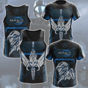 Halo: ODST Video Game All Over Printed T-shirt Tank Top Zip Hoodie Pullover Hoodie Hawaiian Shirt Beach Shorts Joggers