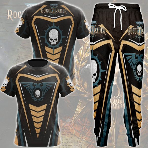 Warhammer 40000: Rogue Trader Video Game All Over Printed T-shirt Tank Top Zip Hoodie Pullover Hoodie Hawaiian Shirt Beach Shorts Joggers