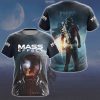 Mass Effect Video Game All Over Printed T-shirt Tank Top Zip Hoodie Pullover Hoodie Hawaiian Shirt Beach Shorts Joggers T-shirt S