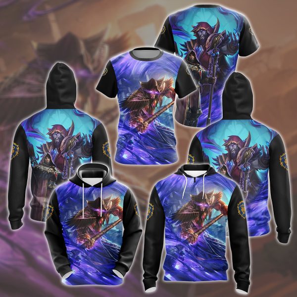 World Of Warcraft Medivh Video Game All Over Printed T-shirt Tank Top Zip Hoodie Pullover Hoodie Hawaiian Shirt Beach Shorts Joggers