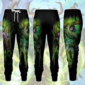 World Of Warcraft Malfurion Stormrage Video Game All Over Printed T-shirt Tank Top Zip Hoodie Pullover Hoodie Hawaiian Shirt Beach Shorts Joggers Joggers S