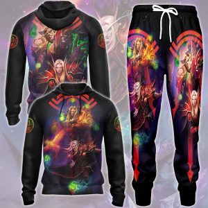 World Of Warcraft Kael'thas Sunstrider Video Game All Over Printed T-shirt Tank Top Zip Hoodie Pullover Hoodie Hawaiian Shirt Beach Shorts Joggers