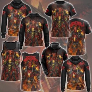 World Of Warcraft Kil'jaeden Video Game All Over Printed T-shirt Tank Top Zip Hoodie Pullover Hoodie Hawaiian Shirt Beach Shorts Joggers (Copy)