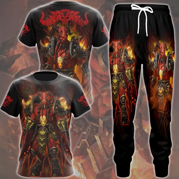 World Of Warcraft Kil'jaeden Video Game All Over Printed T-shirt Tank Top Zip Hoodie Pullover Hoodie Hawaiian Shirt Beach Shorts Joggers (Copy)