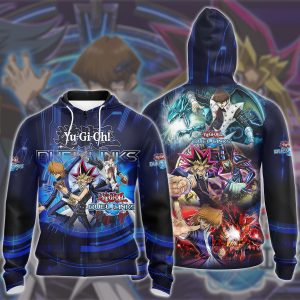 Yu-Gi-Oh! Duel Links Video Game All Over Printed T-shirt Tank Top Zip Hoodie Pullover Hoodie Hawaiian Shirt Beach Shorts Joggers Zip Hoodie S