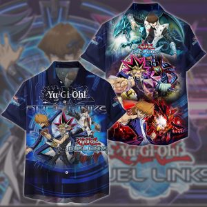 Yu-Gi-Oh! Duel Links Video Game All Over Printed T-shirt Tank Top Zip Hoodie Pullover Hoodie Hawaiian Shirt Beach Shorts Joggers Hawaiian Shirt S