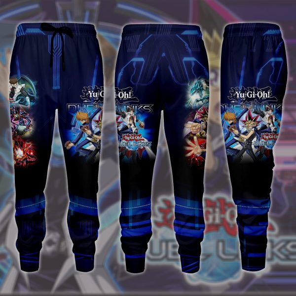 Yu-Gi-Oh! Duel Links Video Game All Over Printed T-shirt Tank Top Zip Hoodie Pullover Hoodie Hawaiian Shirt Beach Shorts Joggers Joggers S