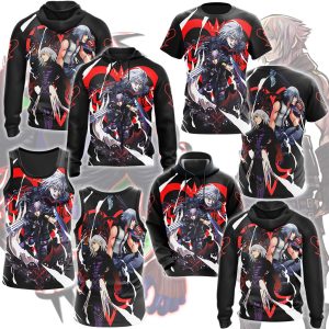 Kingdom Hearts Riku Video Game All Over Printed T-shirt Tank Top Zip Hoodie Pullover Hoodie Hawaiian Shirt Beach Shorts Joggers