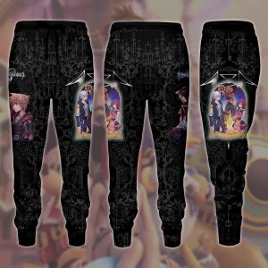 Kingdom Hearts 3 Video Game All Over Printed T-shirt Tank Top Zip Hoodie Pullover Hoodie Hawaiian Shirt Beach Shorts Joggers Joggers S 